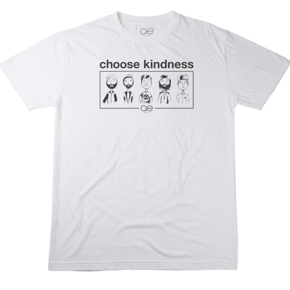 Pride Ready 🏳️‍🌈 QUEER EYE Choose Kindness Cast T-Shirt White Size XS NWOT